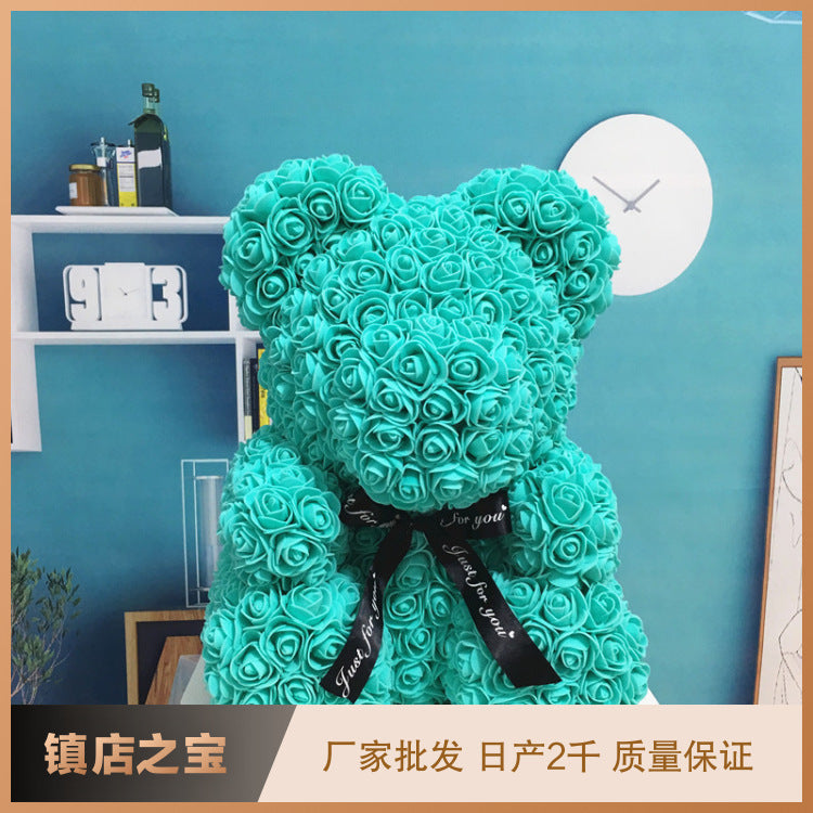 gift rose teddy bear