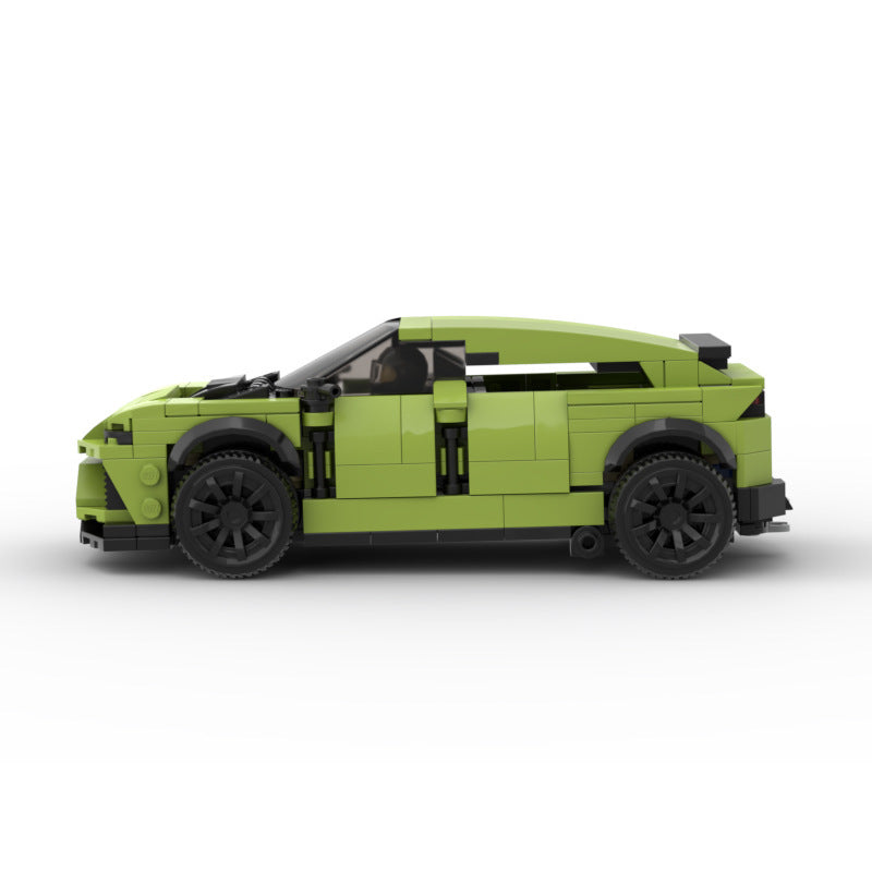 MOC blocks are compatible with LEGO 39112 Limbokini Urus and trailer luxury SUV car models