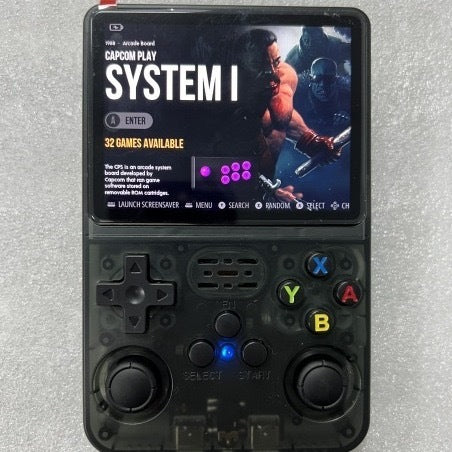 R36S open source handheld dual system retro game console arcade retro handheld game console new