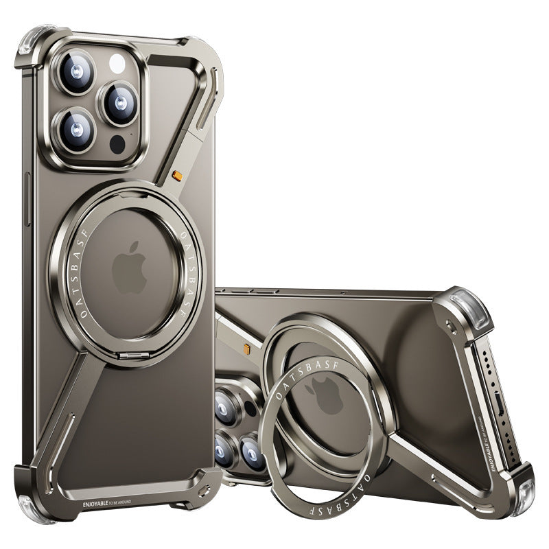 The new model is suitable for 16PROMAX bezel-less Z shell 15PRO suction rotary stand phone case