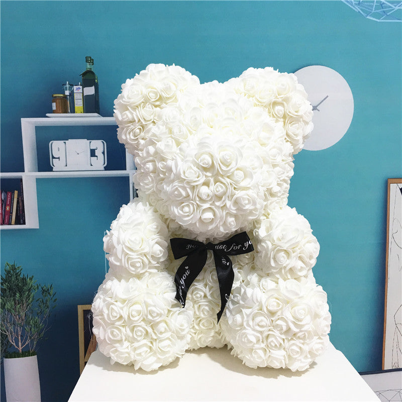 gift rose teddy bear