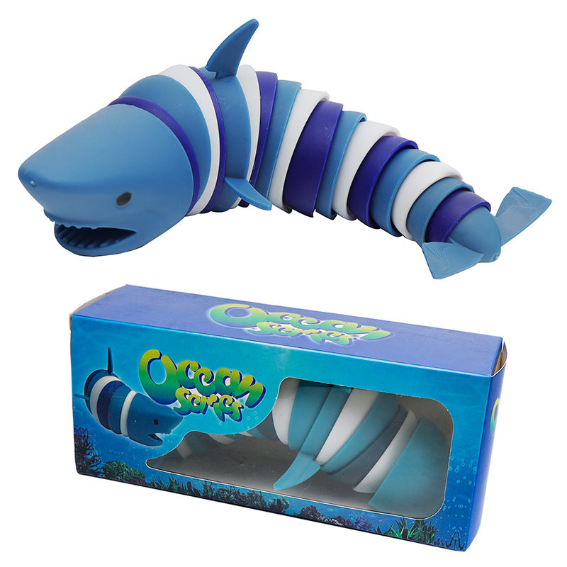 Shark dolphin decompression fun toys children's educational science