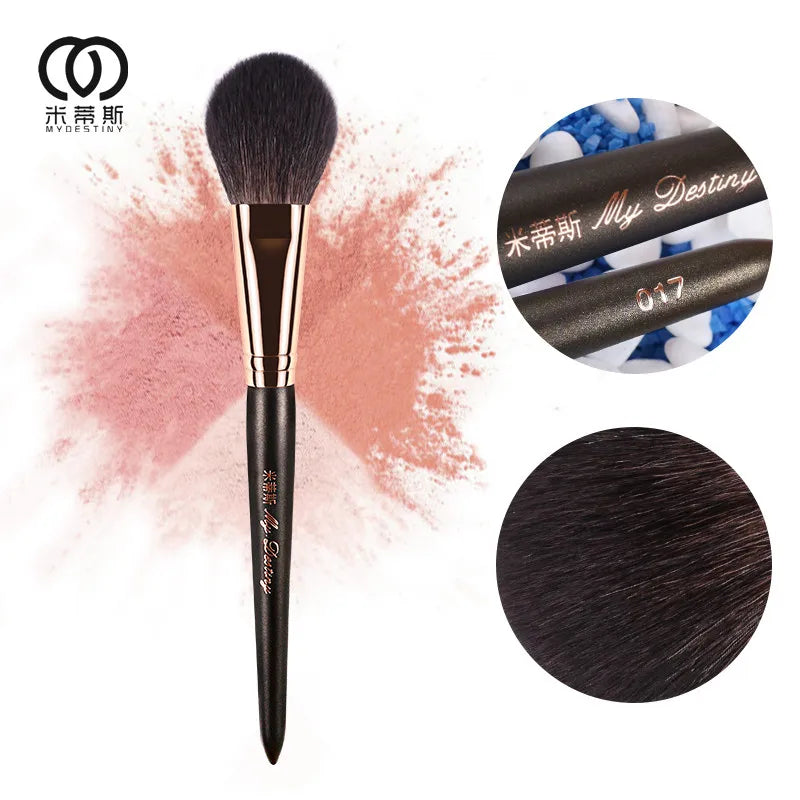 MY DESTINY Goat Hair Round Blush Brush for Blusher Make Up Makeup Brushes Pincel Maquiagem Brochas Maquillaje Pinceaux 017