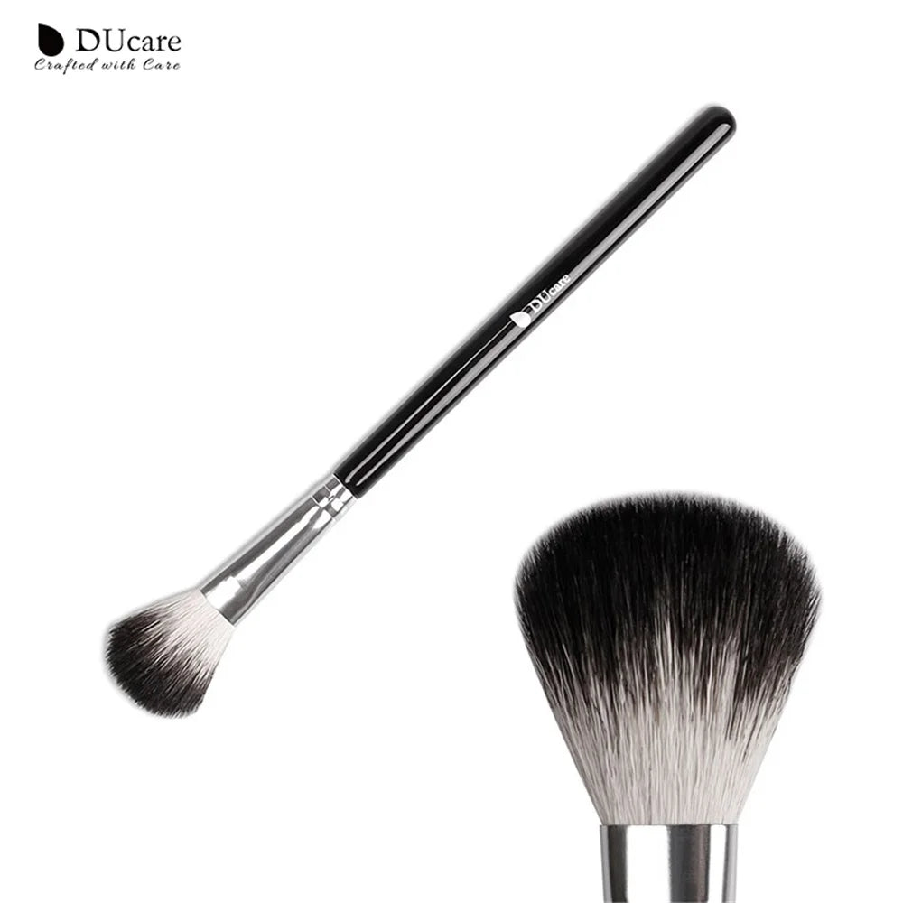 DUcare Highlighter Brush Multifunctional Makeup Brushes Goat Hair Blending Make up Brushes Eyebrow Eyeshadow Brush Makeup Tools