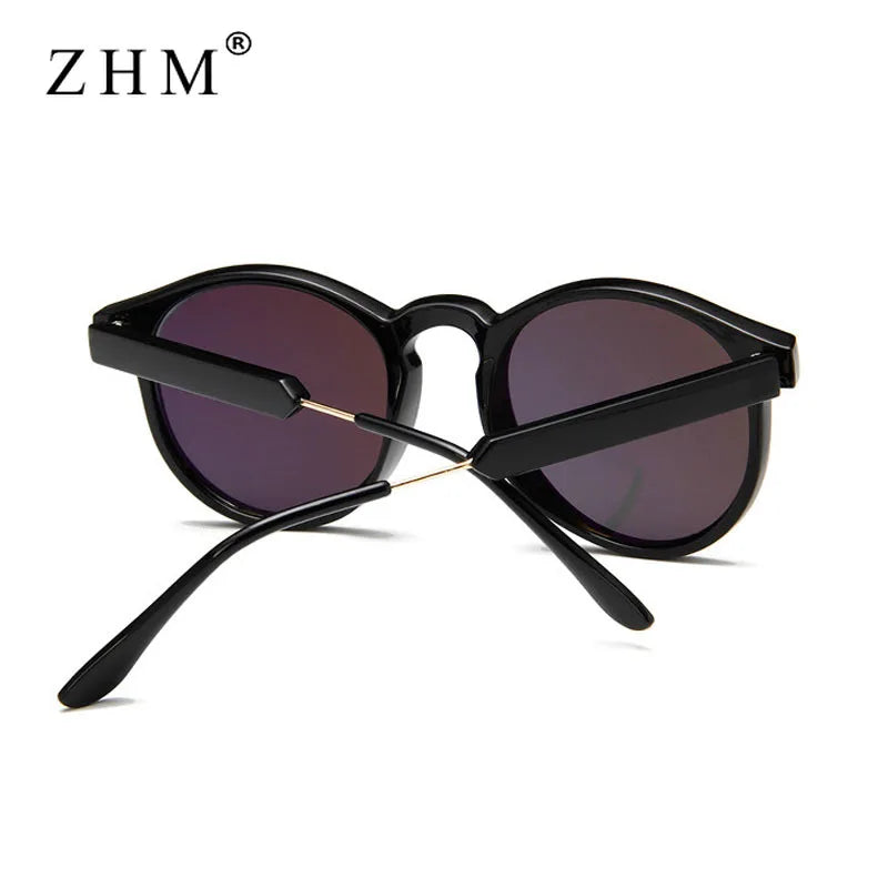 Retro Round Sunglasses Women Men Brand Design Transparent Female Sun Glasses Men Oculos De Sol Feminino Lunette Soleil UV400