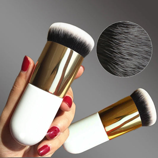 New Chubby Pier Foundation Brush Flat Cream Makeup Brushes Professional Cosmetic Make-up Brush