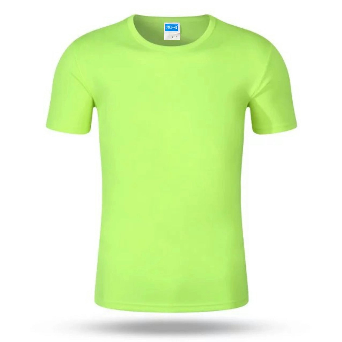 Customized Quick Drying Polyester Mesh Sports Running O- neck Dry Tshirt Printed LOGO