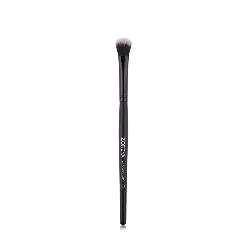 ZOREYA Black Crease Eye Shadow Makeup Brushes Soft Synthetic Hair Portable Eye Makeup Set Travel Cosmetic Brush For Make Up