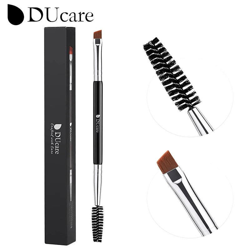 DUcare Highlighter Brush Multifunctional Makeup Brushes Goat Hair Blending Make up Brushes Eyebrow Eyeshadow Brush Makeup Tools