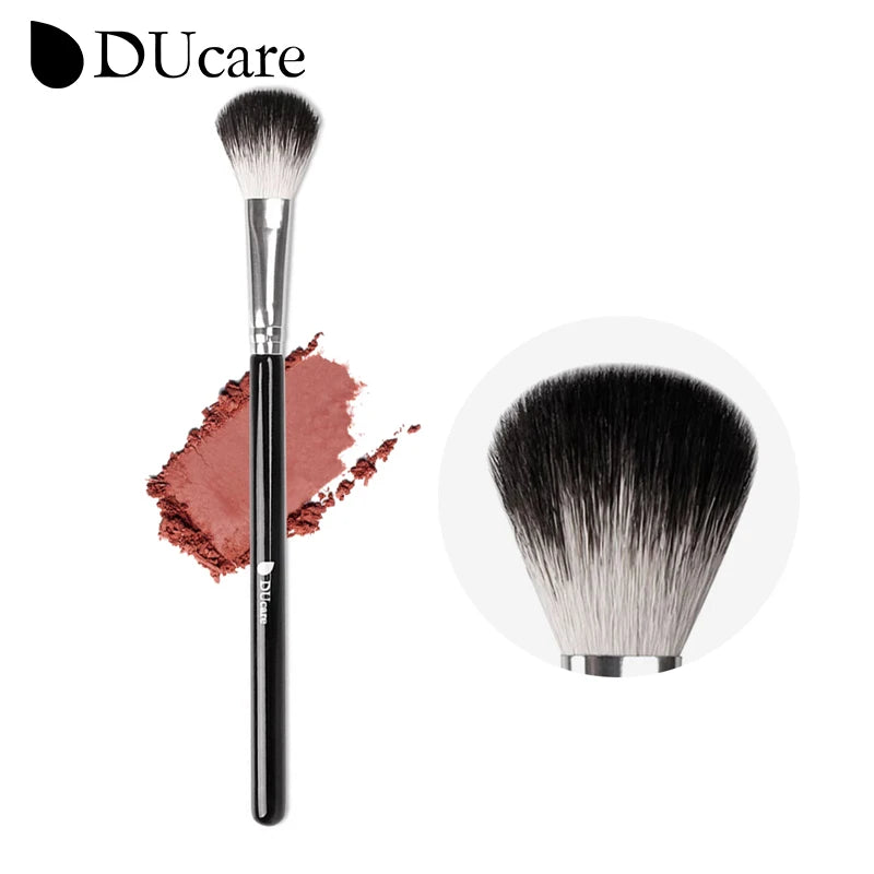 DUcare Highlighter Brush Multifunctional Makeup Brushes Goat Hair Blending Make up Brushes Eyebrow Eyeshadow Brush Makeup Tools