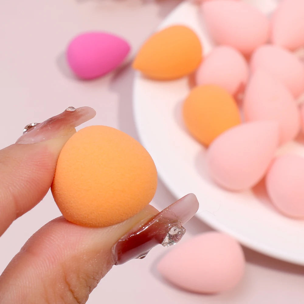 Mini Size Makeup Beauty Eggs Dry Wet Use Professional Cosmetic Puff Concealer Soft Sponge for Blending Foundation Powder Make Up