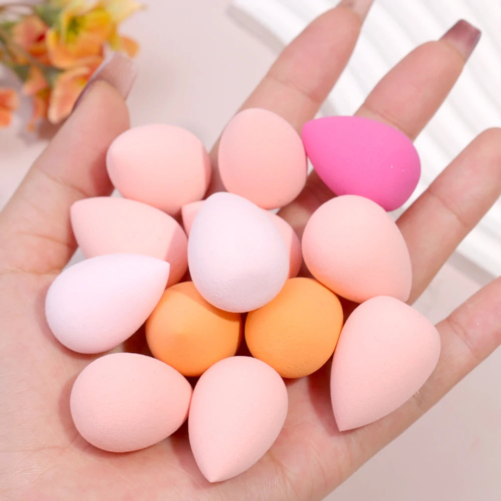 Mini Size Makeup Beauty Eggs Dry Wet Use Professional Cosmetic Puff Concealer Soft Sponge for Blending Foundation Powder Make Up