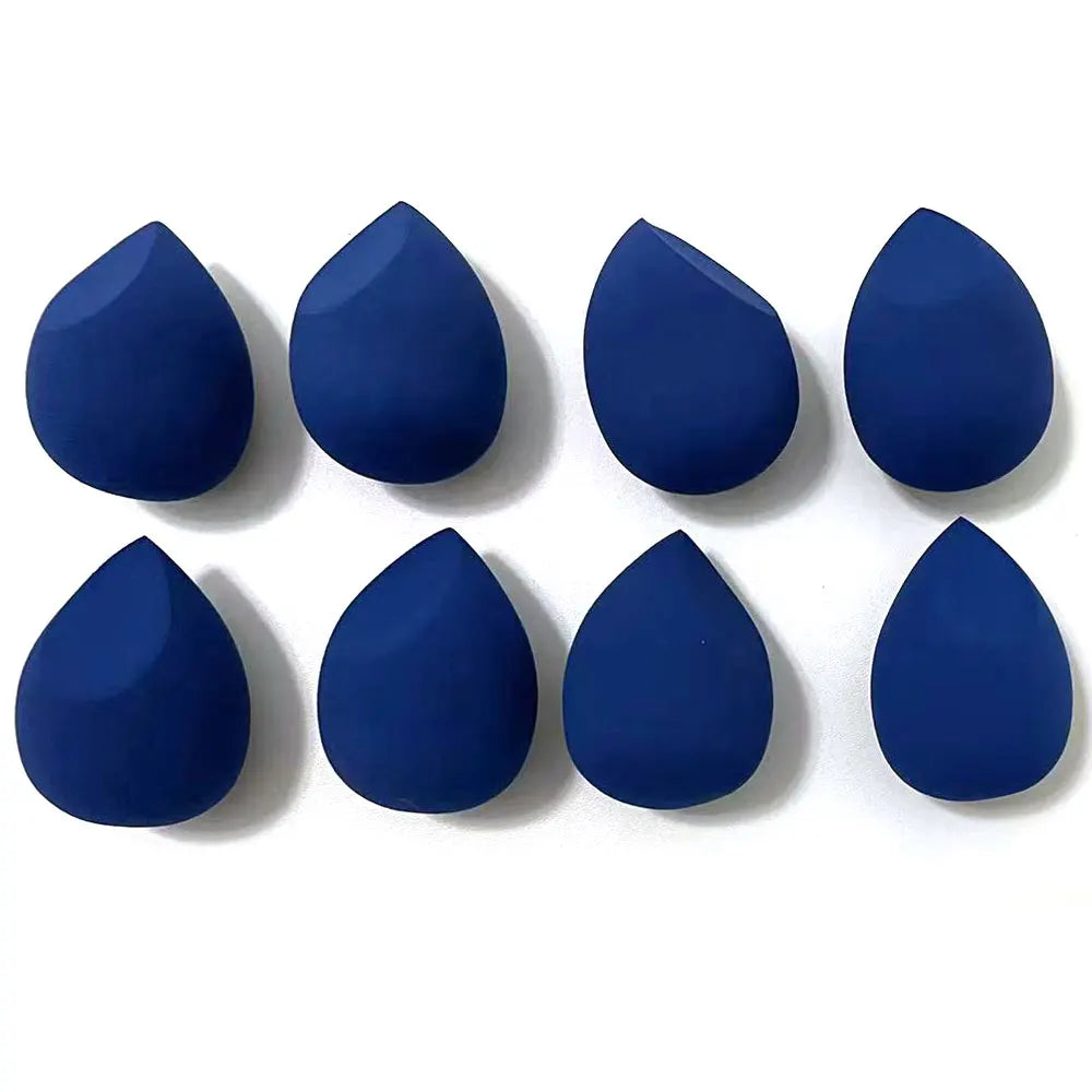 8 PCS Makeup puff Sponge Cosmetics Powder Puff Foundation Cheap Korean Make-up for women Blender Makeup Tool Set