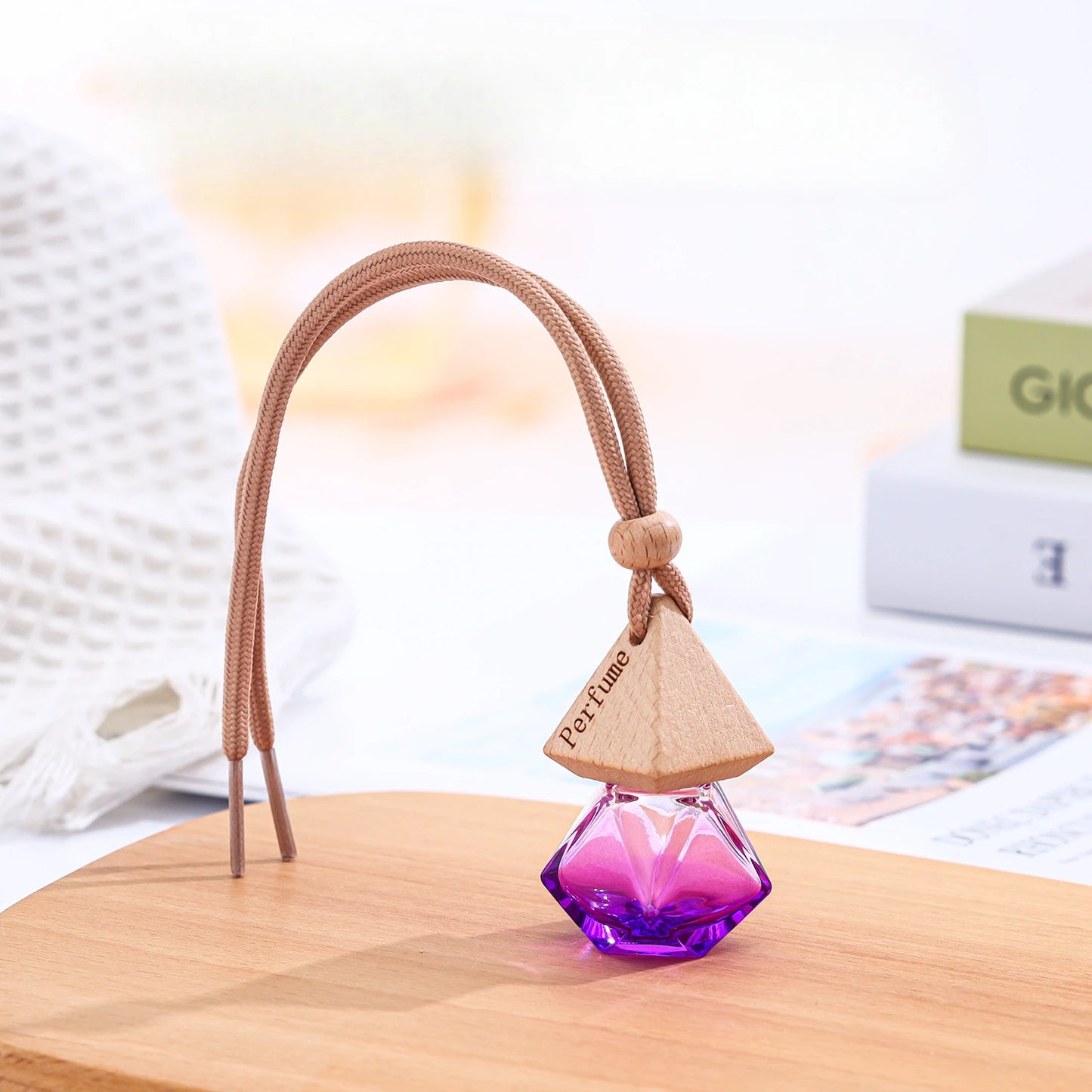 1PC Mini Hanging Perfume Bottle, Car Diffuser , Air Conditioner  Ornament,  Interior Accessories 8ml