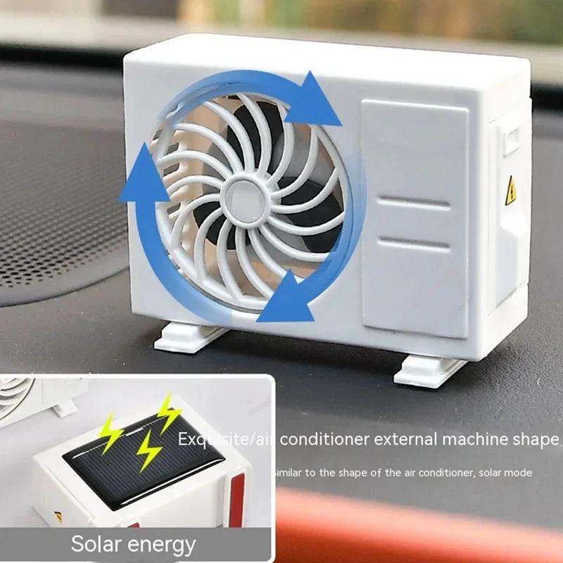 A84M-Mini Air Conditioner Model Aromatherapy Car Air Outlet Fragrance Interior Decoration Perfume Long-Lasting Ornaments