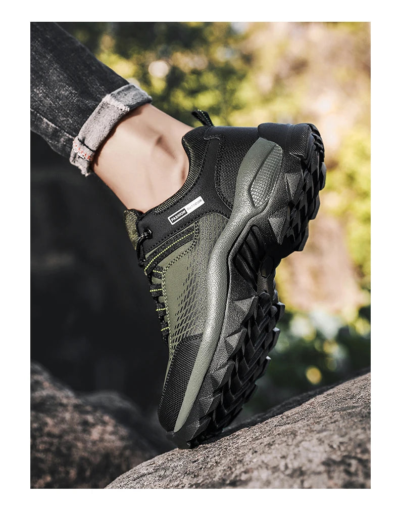 Men Boots 2022 New Outdoor Walking Shoes Thick Sole Sneakers for Men Winter Shoes Botines Tenis Mens Hiking Ankle Boots