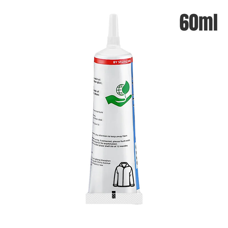 Strong Fabric Glue Transparent Quick Dry Patching Glue for Clothing Repair and Permanent Bonding Versatile Waterproof Adhesive