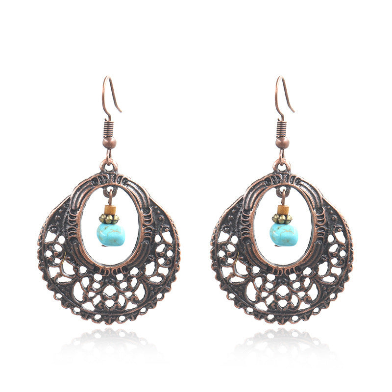 Antique earrings popular in Europe and America