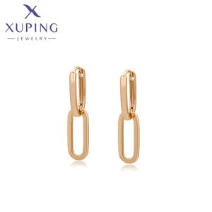 Xuping Jewelry Fashion Luxury Romantic Серьги Women Drop Earrings with Synthetic Cubic Zirconia for Valentine's Day Gift 27656