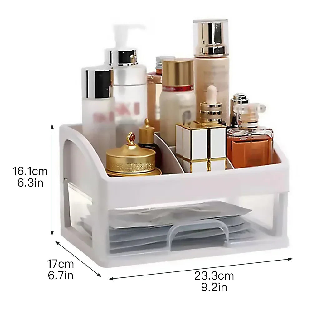 Make Up Case Jewelry Container Box Makeup Organizer Drawers Cosmetic Storage Box Makeup Brush Holder Brush Lipstick Container