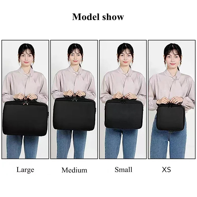 High Quality Make Up Bag Professional Makeup Case Makeup Organizer Bolso Mujer Cosmetic Case Large Capacity Storage Bag