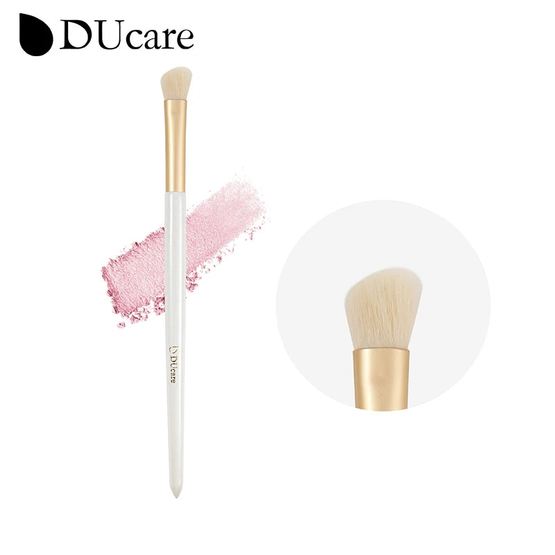 DUcare Highlighter Brush Multifunctional Makeup Brushes Goat Hair Blending Make up Brushes Eyebrow Eyeshadow Brush Makeup Tools