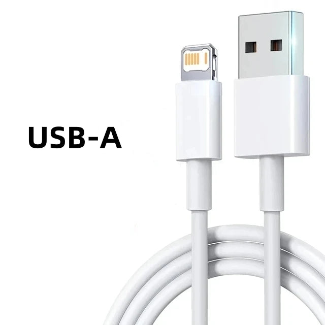 PD 35W USB Cable For iPhone15 14 13 12 11 Pro Max 7 8 14 Plus XS XR Fast Charging USB C Cable Charger Date Wire Accessories