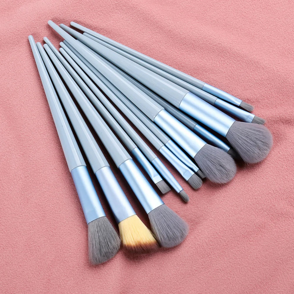 13Pcs Makeup Brush Set Make Up Concealer Brush Blush Powder Brush Eye Shadow Highlighter Foundation Brush Cosmetic Beauty Tools