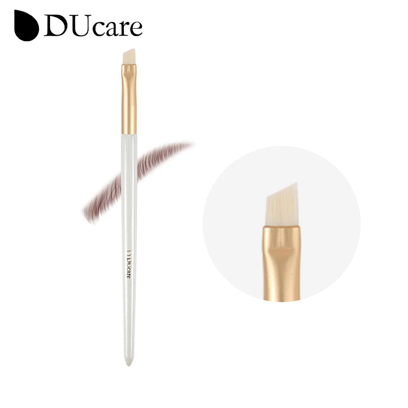 DUcare Highlighter Brush Multifunctional Makeup Brushes Goat Hair Blending Make up Brushes Eyebrow Eyeshadow Brush Makeup Tools