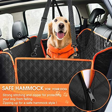 Pet products Anti-Oxford cloth car seat cover anti-scratch car mat for cats and dogs