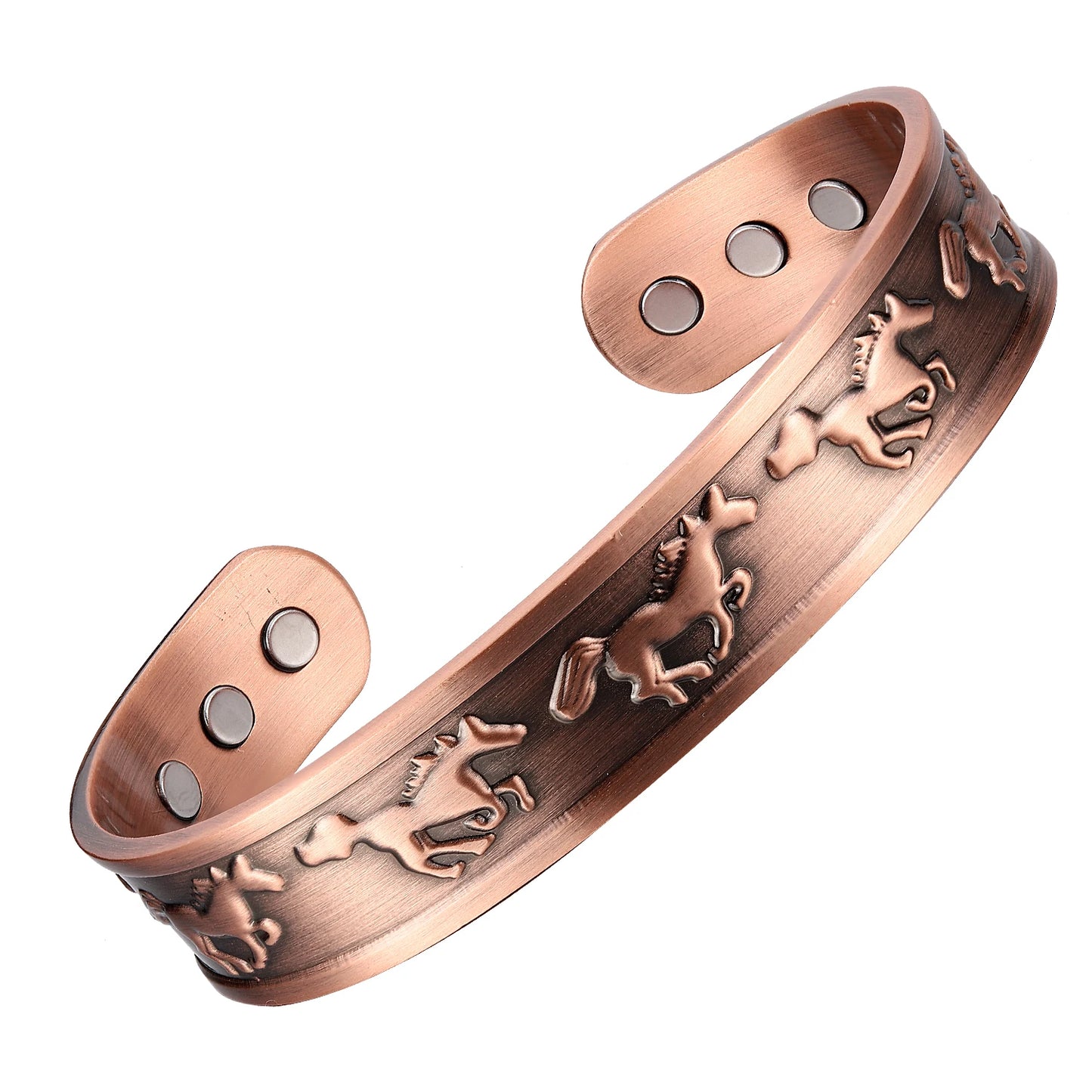 Fashion Life Tree Viking 99.99% Pure Copper Bracelet Arthritis Pain Relief Bangle Magnets Healing Therapy Adjustable Bracelet